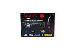 Автомагнітола з 4 виходами, USB, SD, FM, AUX і Bluetooth ATLANFA 1073ВТ