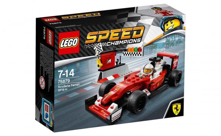 LEGO ЛЕГО Speed Champions Scuderia Ferrari SF16-H 75879, фото 1
