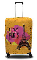 Чохол на валізу дайвінг з малюнком S Париж