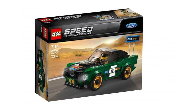 Lego Speed Champions 1968 Ford Mustang Fastback 75884, фото 1