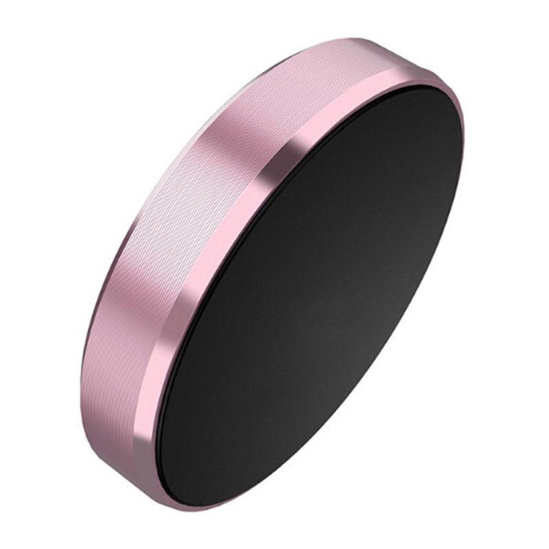 Універсальний магнітний тримач для телефона в автомобіль «Шашка» (rose gold)