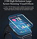 Смарт годинник T55 Black монітор серцевого ритму фітнес-браслет з датчиком тиску водонепроникні IP67, фото 10