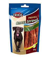 Ласощі для собак Trixie Premio Omega Stripes, курка, 100гр