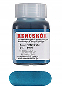 Фарба-відновлювач для замші та нубуку Renoskor, 60 мл, блакитний