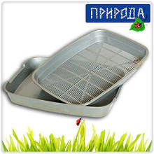 Туалет Природа з сіточкою N1 26,3х34,5х5,0см