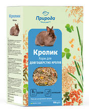 Корм для гризунів Природа «Кролик + біотин», 0,5 кг