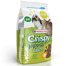 Корм для карликових кроликів Versele-Laga Crispy Muesli (Cuni), зернова суміш, 1 кг 617014