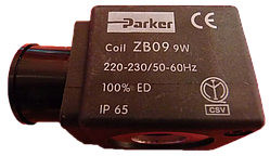 PROG131 Катушка електроклапана, 230V, 50-60Hz, 9W, d=14.5mm