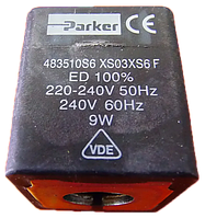 C199 Катушка електроклапана, 220-240V, 50Hz, 9W, d=15mm