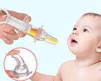 Дитячий шприц дозатор з ковпачком 13 х 3,9 см Білий (n-1342)