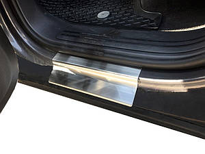 Volkswagen Touareg 2003-2010 Накладки на внутрішні пороги Carmos (4 шт., неірж.) ARS Накладки на пороги