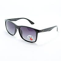 Квадратные солнцезащитные очки Ray Ban Wayfarer (вайфареры) черные