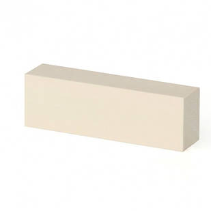 Брусок акриловий Акрил для рукоятиі ножа  120x40x30 мм Juma Ivory Block