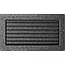Решітка чорно-срібна з жалюзями 17x30, фото 3