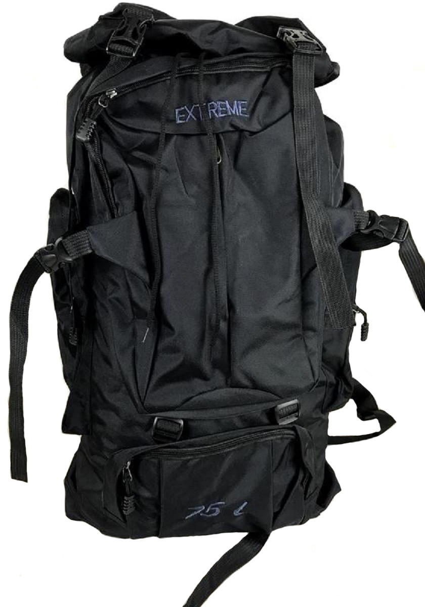 Рюкзак туристичний EXTREME 75 л чорний R000257