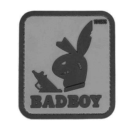 101 Inc. - 3D Patch - Badboy - Grey (для страйкболу), фото 1