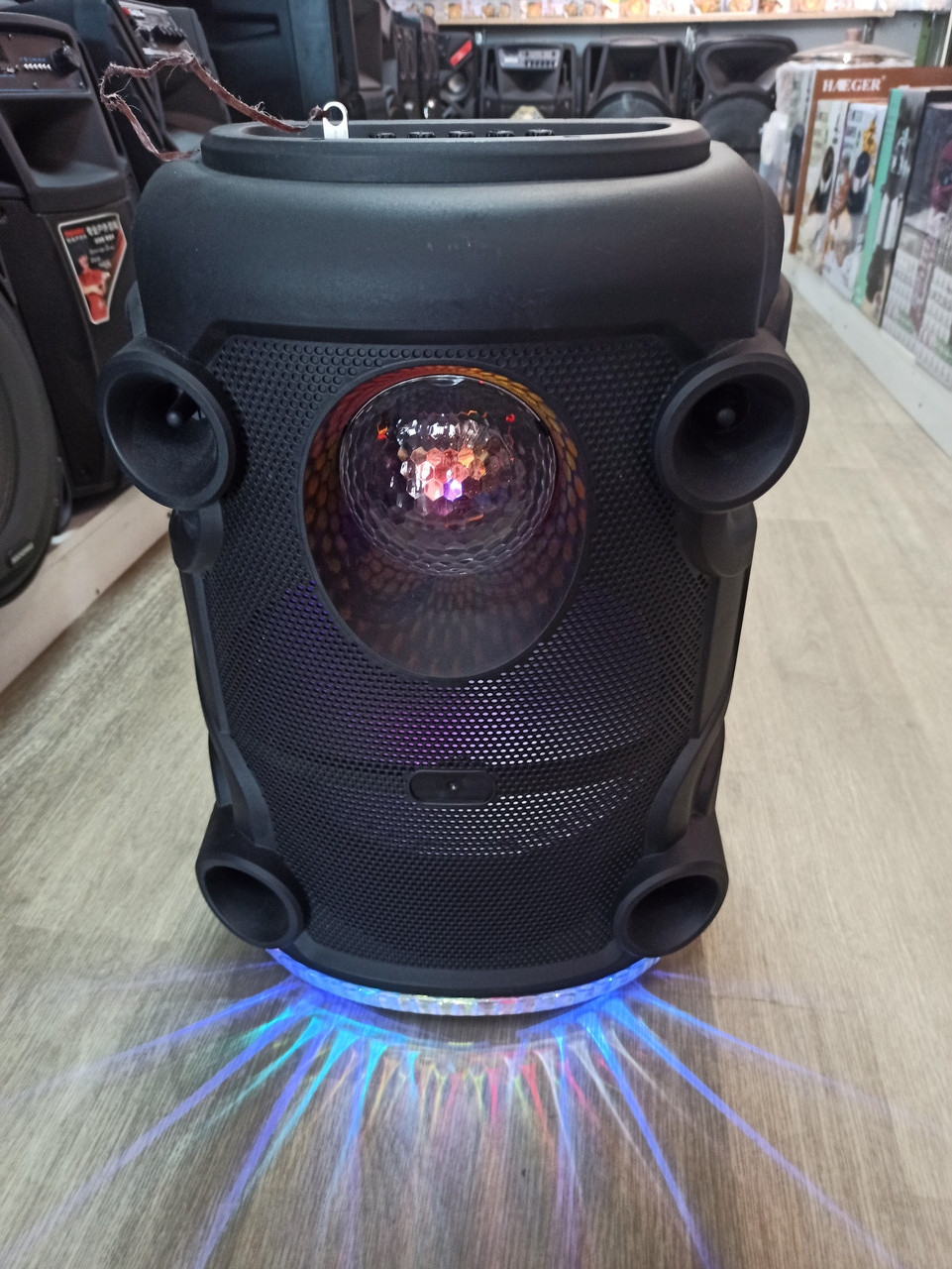 Колонка акумуляторна з радіомікрофонами ORIGINAL Soundmax SM-1210 (Bluetooth/USB/SD)