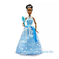 Принцеса Тіана з блискучою інтерактивною сукнею оригінал Disney