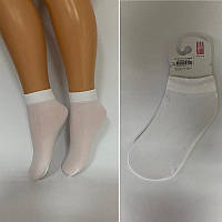 Дитячі капронові шкарпетки для дівчинки з мереживом DAY MOD білі ошатні ажурні шкарпетки арт 2512002
