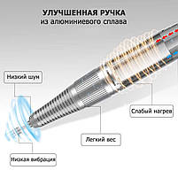 Портативний фрезер для манікюру HF36 - професійний манікюрний апарат фрезер для нігтів зняття гель лаку, фото 3