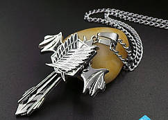 Кулон Атака титанів Attack on Titan necklace AT 1090