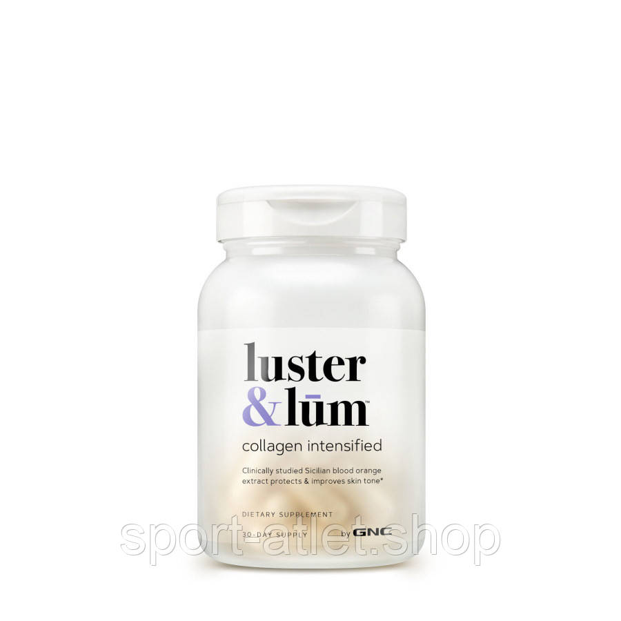 Препарат для суглобів і зв'язок GNC Luster & Lum Collagen Intensified, 120 капсул