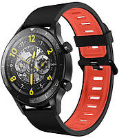 Ремешок Traf для Realme Watch S Pro Black-Red