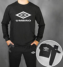 Спортивний костюм Umbro чорний (люкс )