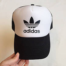 Спортивна кепка Adidas, Адідас, тракер, річна кепка, унісекс, чорного і білого кольору