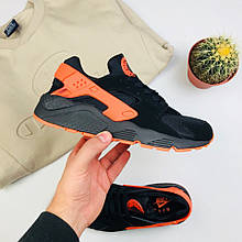 Кросівки Nike Air Huarache "Black/Orange