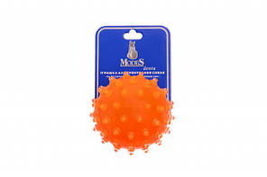 Іграшка для собак М'ЯЧ МІНА MODES Denta для собак помаранчевий розмір М-7,5 см