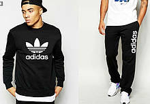 Спортивний костюм Adidas чорний (люкс )