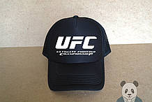 Спортивна кепка UFC, ЮФС, тракер, річна кепка, чоловічий, жіночий, чорного кольору,