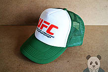 Кепка Тракер UFC зелена (люкс )