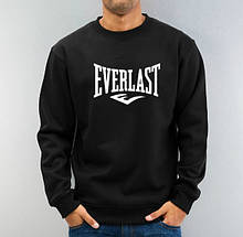 Спортивна кофта Everlast, Еверласт, світшот, трикотаж, чоловічий, чорного кольору,