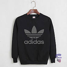 Спортивна кофта Adidas, Адідас, світшот адідас, трикотаж, чоловічий, чорного кольору,