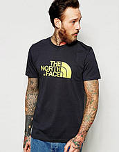 Чоловіча футболка The North Face, чоловіча футболка Норс Фейс, спортивна, брендовий,чорна,