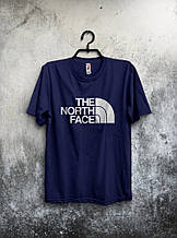 Чоловіча футболка The North Face, чоловіча футболка Норс Фейс, спортивна, брендовий, синя,