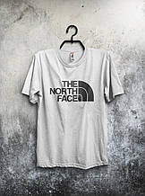 Чоловіча футболка The North Face, чоловіча футболка Норс Фейс, спортивна, брендовий, біла,