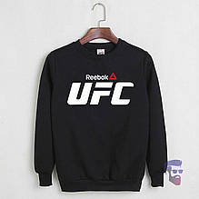 Спортивна кофта Reebok, Рібок, світшот, трикотаж, чоловічий, чорного кольору,