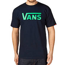 Чоловіча футболка Vans,чоловіча футболка Ванс, спортивна, брендовий, бавовна,чорна, розміри: ХС-ХХХЛ