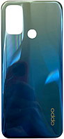 Задняя крышка Oppo A53 4G 2020/A53s/A32/A33 2020 голубая Fancy Blue оригинал