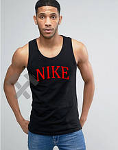 Чоловіча майка Nike чорного кольору (люкс )
