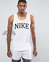 Чоловіча майка Nike білого кольору (люкс )