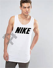 Чоловіча майка Nike білого кольору (люкс )