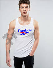 Чоловіча майка Reebok білого кольору (люкс )