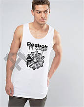Чоловіча майка Reebok Classic білого кольору (люкс )