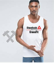 Чоловіча майка Reebok CrossFit білого кольору (люкс )