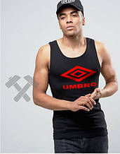 Чоловіча майка Umbro чорного кольору (люкс )