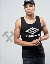 Чоловіча майка Umbro чорного кольору (люкс )